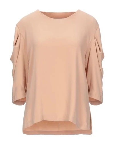 Mm6 Maison Margiela Blouses In Pink