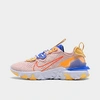 Nike Women's React Vision Running Sneakers From Finish Line In Pink