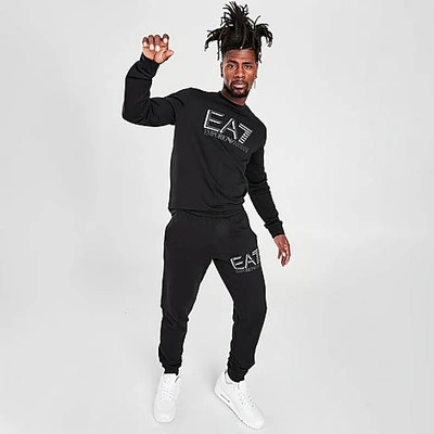 Emporio Armani Men's Ea7 Train Visibility Jogger Pants In Black