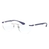 Ray Ban Rb8766 Eyeglasses Sand Blue Frame Clear Lenses 51-23 In Sand Blau