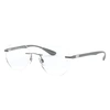 Ray Ban Rb8766 Eyeglasses Sand Grey Frame Clear Lenses 51-23 In Sand Grey