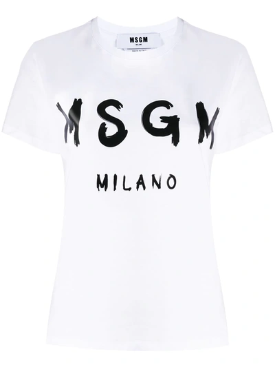 Msgm Topwear In White