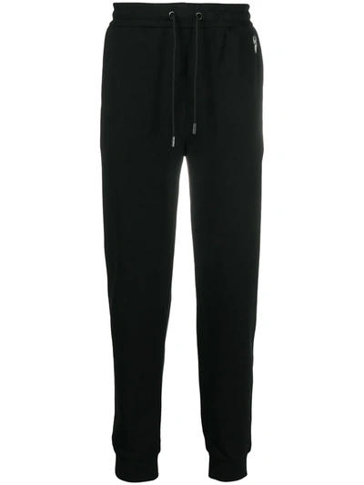 Karl Lagerfeld Karl Embroidered Track Trousers In Black