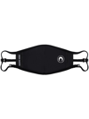 Marine Serre Moon-print Recycled-polyamide Face Covering In Black