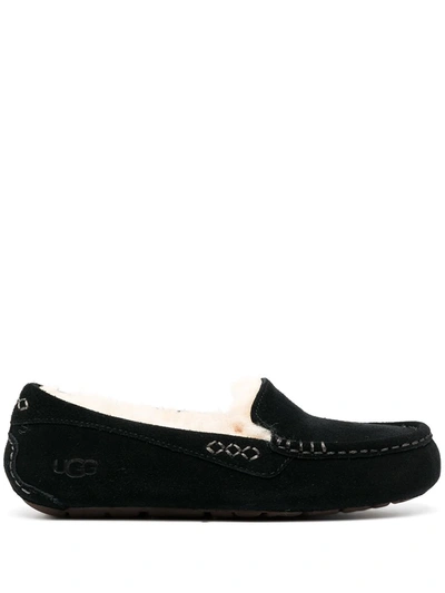 Ugg Ansley Water Resistant Slipper In Black