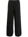 BARRIE WIDE LEG KNITTED TROUSERS