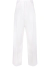 JACQUEMUS HIGH-WAISTED WIDE-LEG TROUSERS