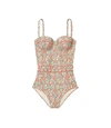 Tory Burch Lipsi Printed One-piece Swimsuit In Legacy Paisley
