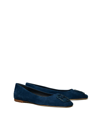 tory burch square toe flats