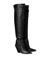Tory Burch Lila Over-the-knee Scrunch Boot In Perfect Black