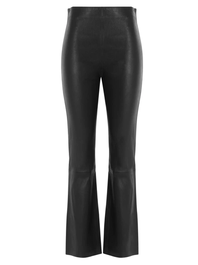 Theory Kick Pull On Trousers In Black