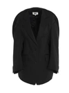 MM6 MAISON MARGIELA MM6 MAISON MARGIELA CIRCULAR BLAZER,S62BN0034S47848 900