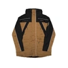 Napa By Martine Rose Oversized Logo Print Coat In Brown