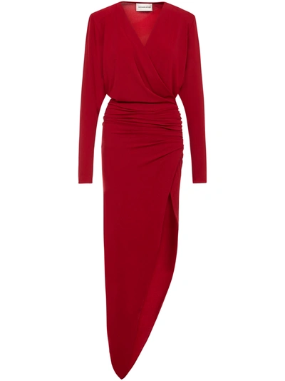 Alexandre Vauthier Long Dress In Red