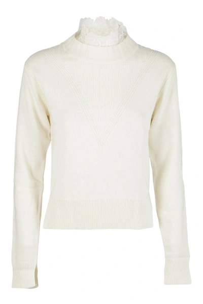 See By Chloé Sweater In Bianco