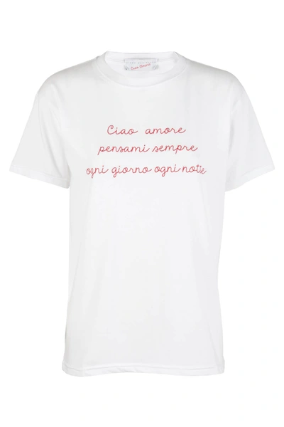 Giada Benincasa Short Sleeve T-shirt In Letttera