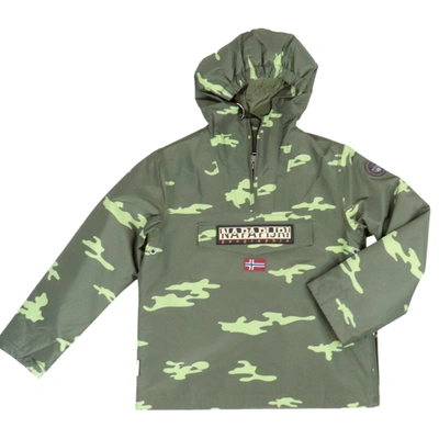 Napapijri Kids' Rainforest Jacket In Camouflage