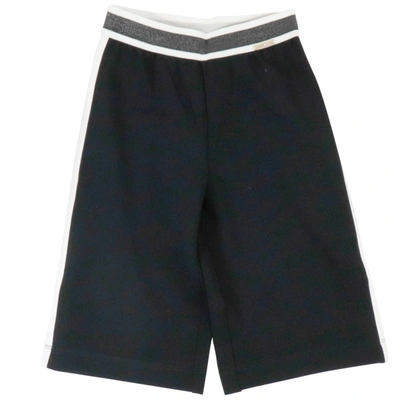 Liu •jo Kids' Jersey Trousers In Black