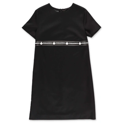 Dsquared2 Dress In Nero