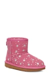 Ugg Star-print Slip-on Ankle Boots In Wild Berry