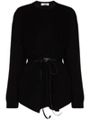 VALENTINO BELTED KNITTED JUMPER