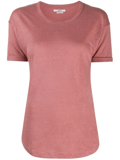 Isabel Marant Étoile Koldi Short-sleeve T-shirt In Pink