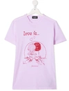 DSQUARED2 TEEN GRAPHIC-PRINT T-SHIRT