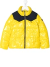 TOMMY HILFIGER JUNIOR QUILTED HIGH-SHINE COAT