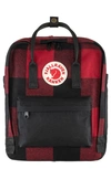 Fjall Raven Fjällräven Kånken Water Resistant Backpack In Red-black