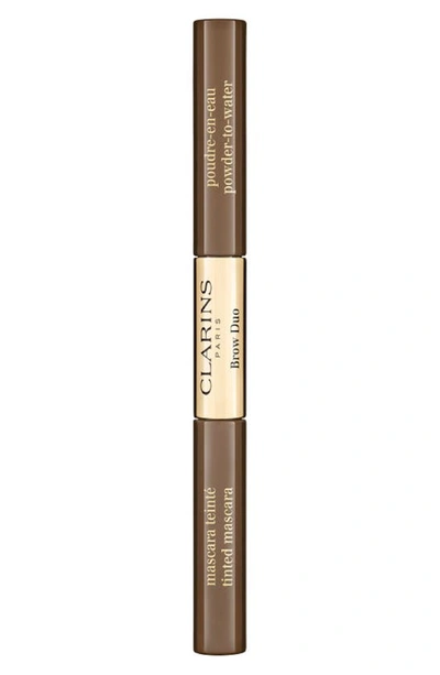 Clarins 2-in-1 Brow Duo In 03 Cool Brown