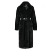 AGGI Kylie Warm Black Fur Coat