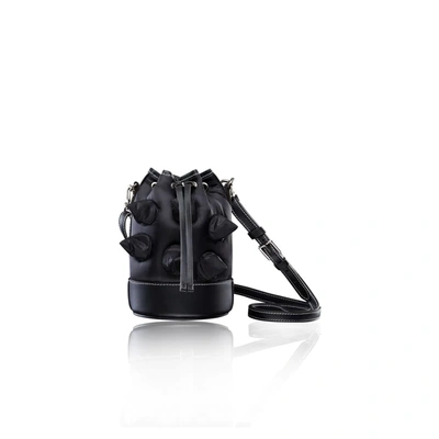 Jw Anderson The Critter Bucket Bag In Black
