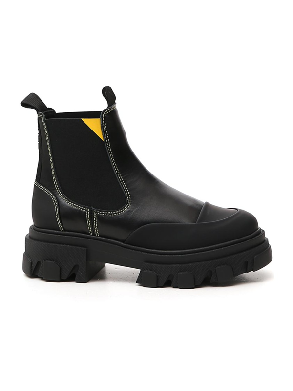 ganni smooth calf