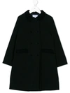 SIOLA A-LINE BUTTONED COAT