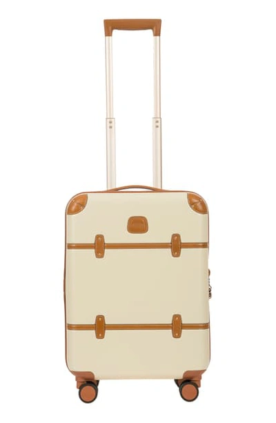 Bric's Bellagio 2.0 21-inch Rolling Carry-on In Cream