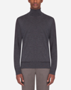 DOLCE & GABBANA HIGH NECK WOOLEN SWEATER