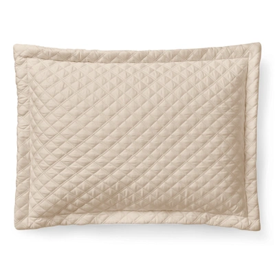 Ralph Lauren Argyle Sateen Throw Pillow In Coastal Sand