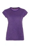 Tom Ford Cotton-jersey Short Sleeve T-shirt In Purple