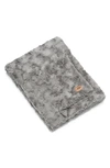 Ugg Adalee Faux Fur Throw Blanket In Seal