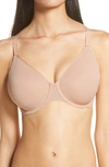 Wacoal Back Appeal Underwire Bra In Rose Dust (nude )