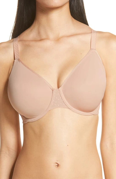 Wacoal Back Appeal Underwire Bra In Rose Dust (nude )