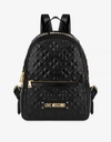 LOVE MOSCHINO QUILTED BACKPACK WITH LOGO