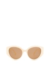 GUCCI GUCCI EYEWEAR CAT EYE FRAME SUNGLASSES