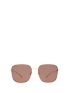 GUCCI GUCCI EYEWEAR SQUARE FRAME SUNGLASSES