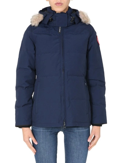 Canada Goose "chelsea" Parka In Blue
