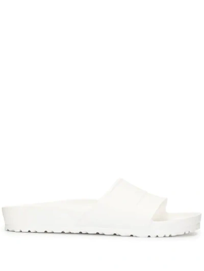 Birkenstock Barbados Slide Sandal In White