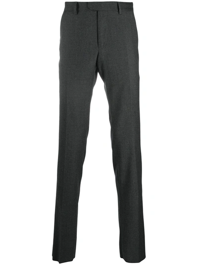 Z Zegna Slim Fit Chinos In Grey