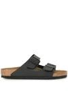 Birkenstock Arizona Flat Sandals In Black