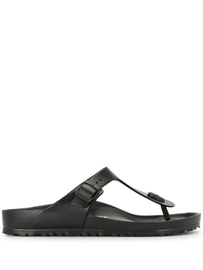 Birkenstock Gizeh Essentials Eva Sandals In Black