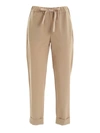 SEMICOUTURE BUDDY PANTS IN SAND COLOR